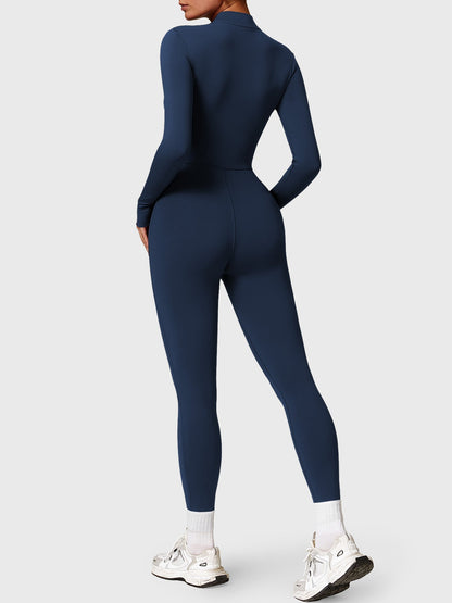 Belle | Fleece Long Sleeve Jumpsuit - Fashion Lab