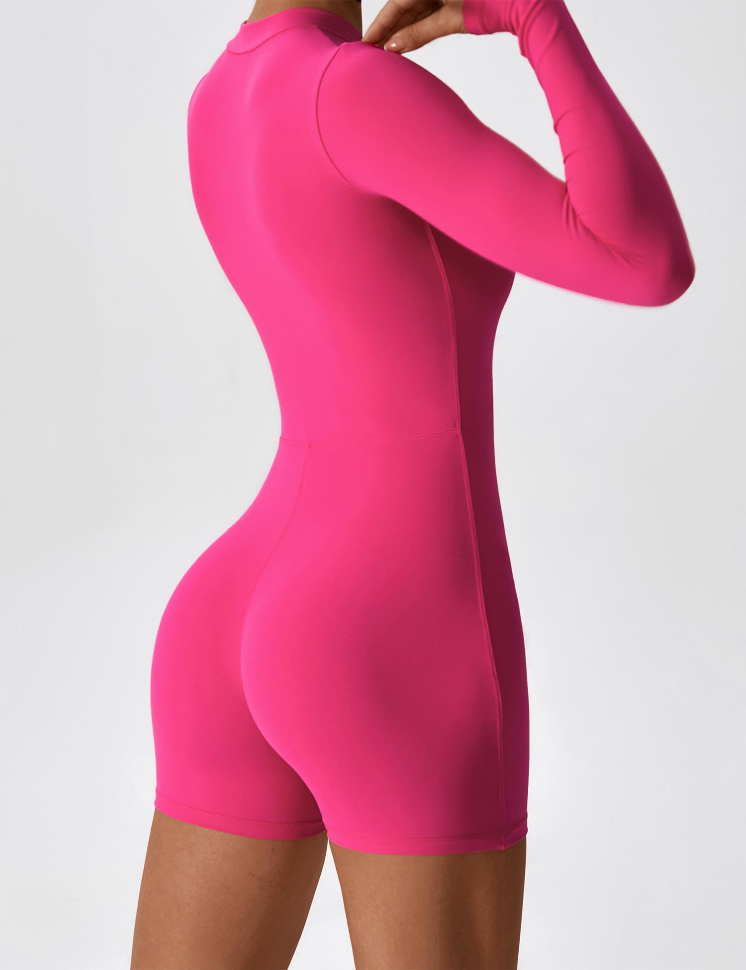 Keylani | Long Sleeve Romper - Fashion Lab