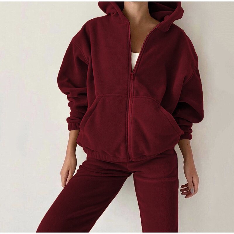 set voor dames – Zendy | Luxe Fleecepak Voor Extra Warmte