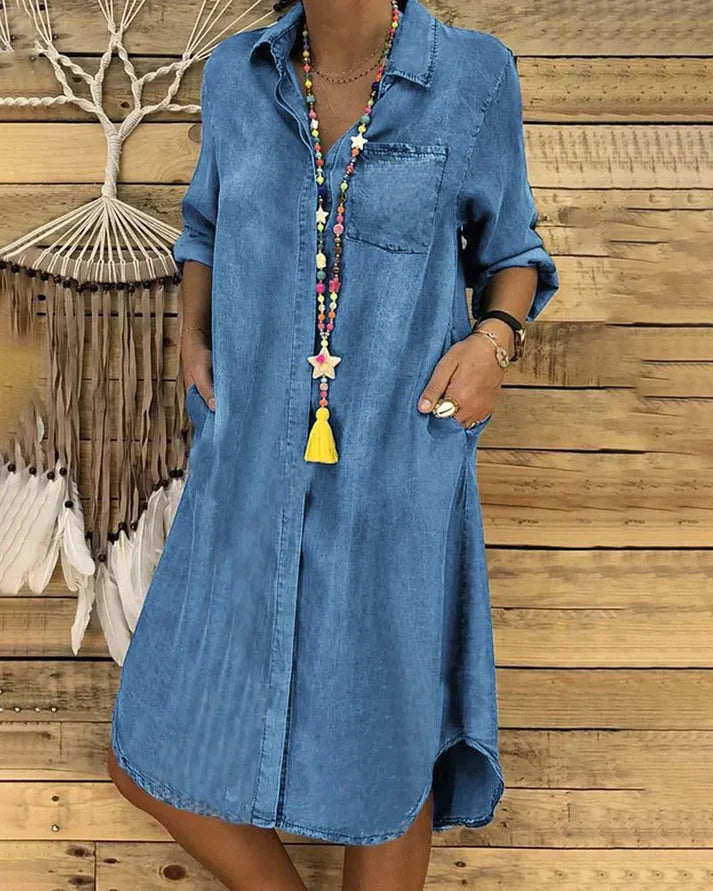 Zephyr | Denim Jurk - Fashion Lab