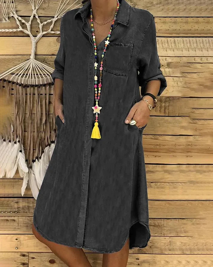 Zephyr | Denim Jurk - Fashion Lab