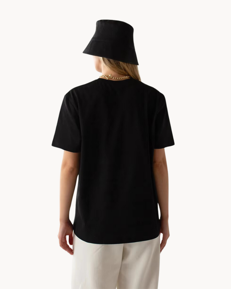 Ziah | Basis T-shirt Met Korte Mouwen - Fashion Lab