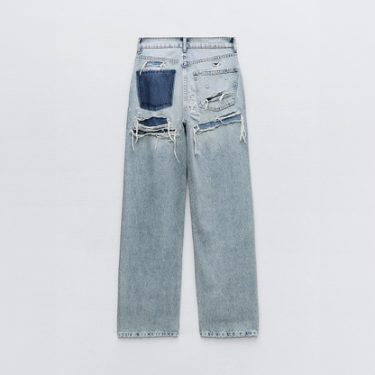 Livia - Vintage Ripped Jeans - Fashion Lab
